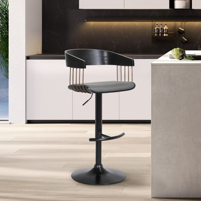 Larisa Upholstered Adjustable Barstool