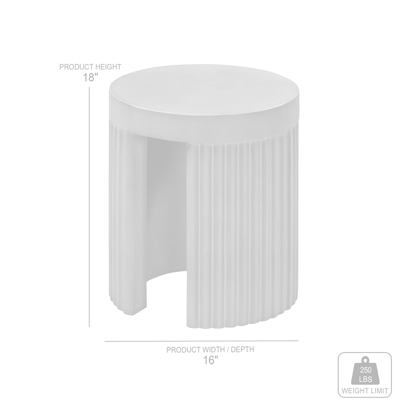 Wave End table
