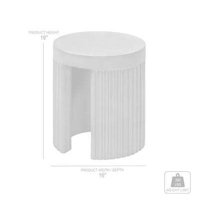 Wave End table