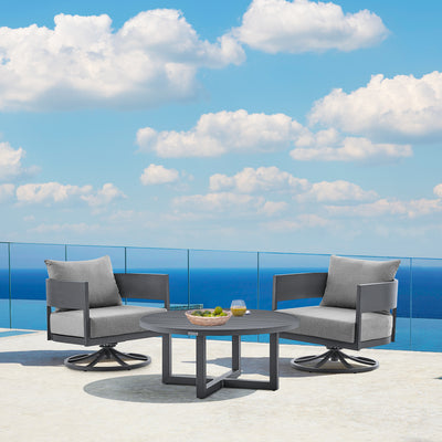 Menorca Outdoor Swivel Chair