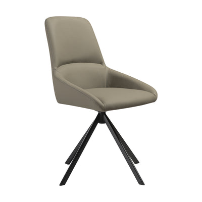 Maverick Swivel Upholstered Dining Chair Set of 2