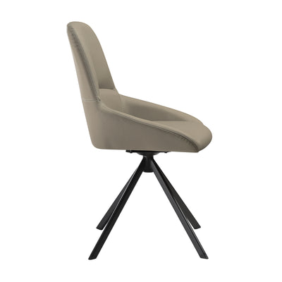 Maverick Swivel Upholstered Dining Chair Set of 2