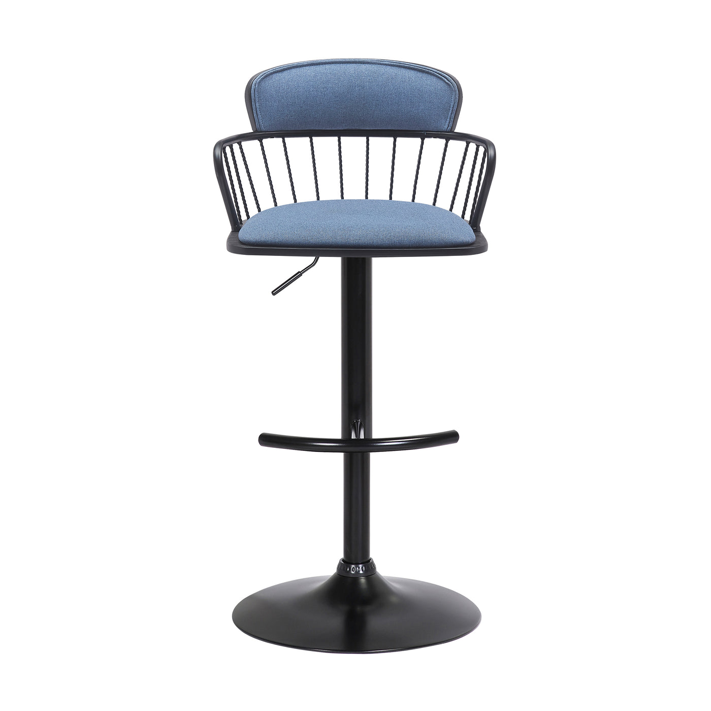 Nash Upholstered Adjustable Barstool