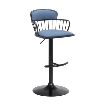 Nash Upholstered Adjustable Barstool