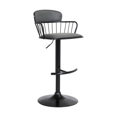 Nash Upholstered Adjustable Barstool