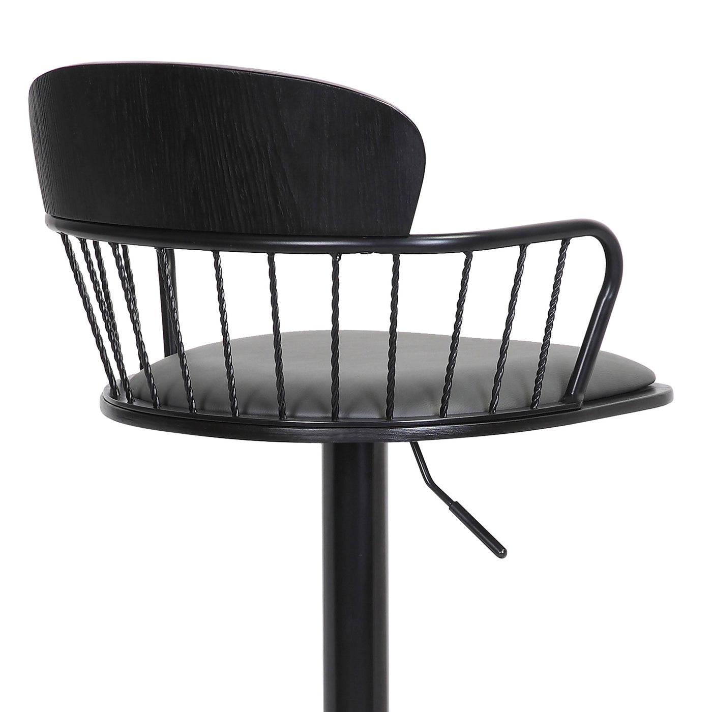 Nash Upholstered Adjustable Barstool