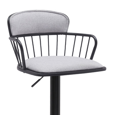 Nash Upholstered Adjustable Barstool