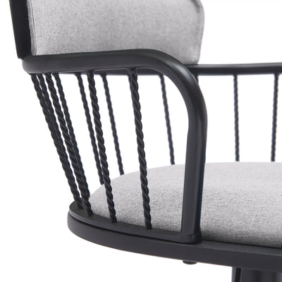 Nash Upholstered Adjustable Barstool