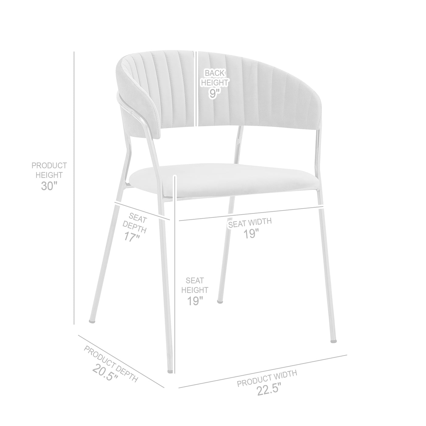 Nara Dining Chair Set of 2