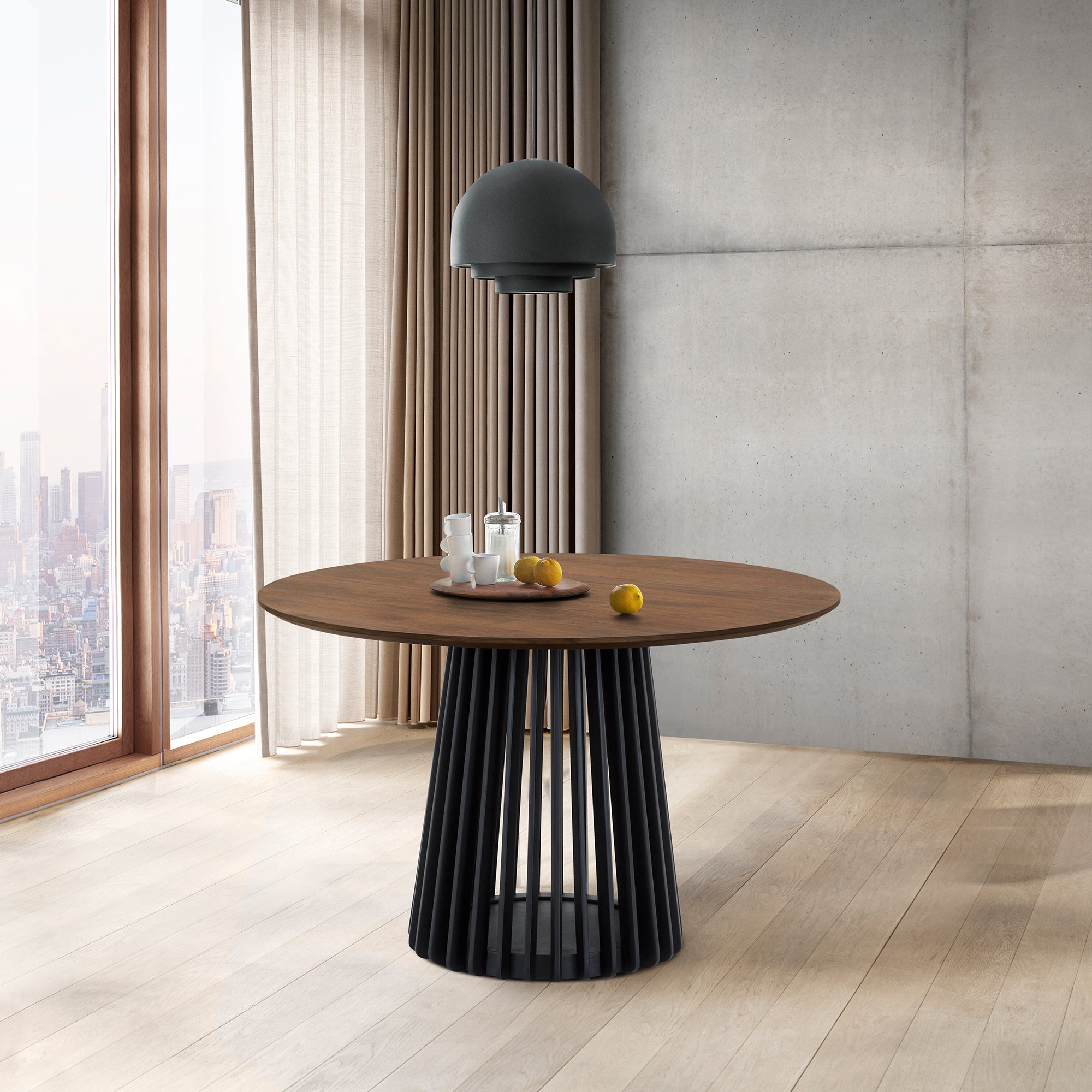 armen living Pasadena Round Dining Table