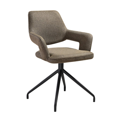 Penny Swivel Upholstered Dining Chair Set of 2