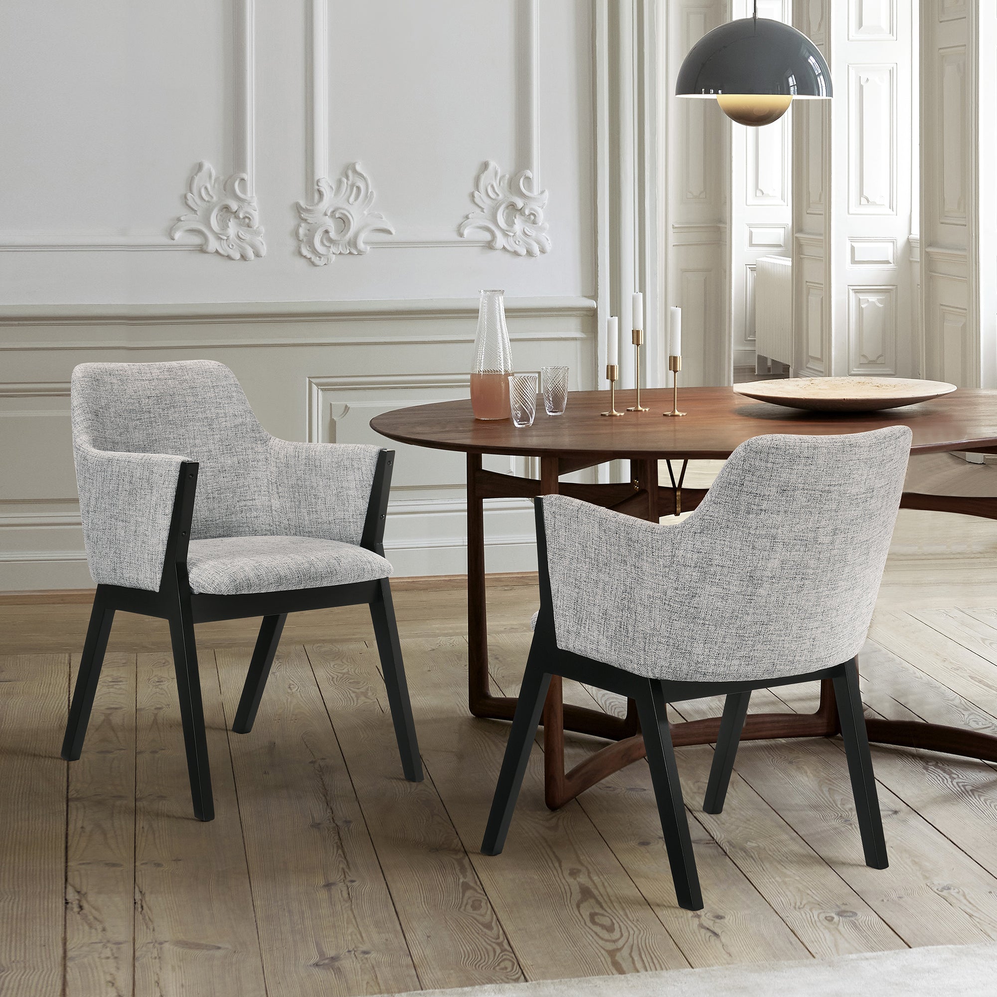 Armen Living Renzo Side Chair - Thumbnail 3