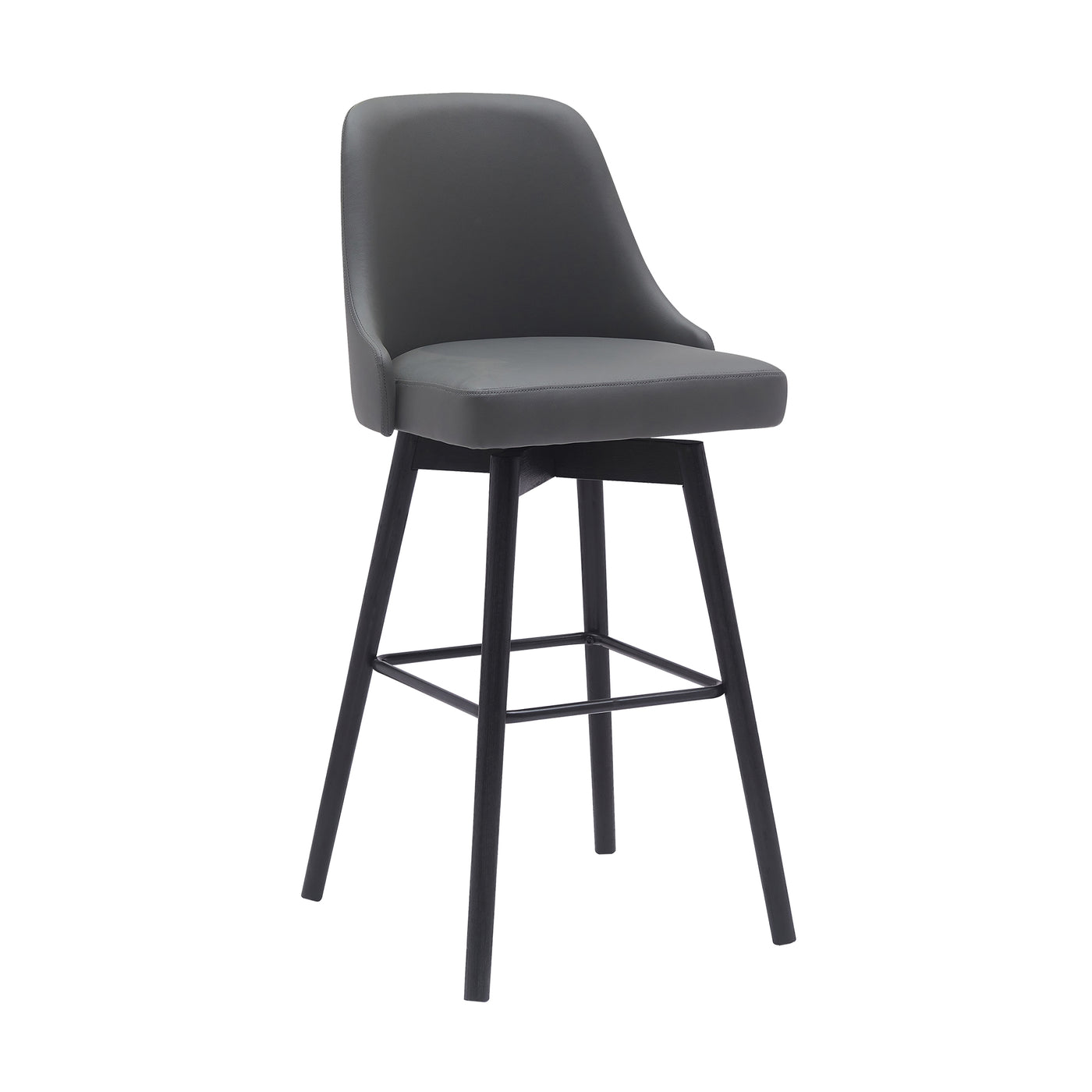 Sicily Upholstered Swivel Barstool