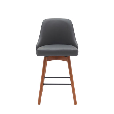 Sicily Upholstered Swivel Barstool