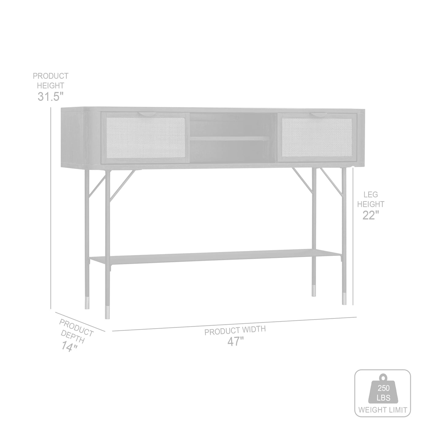 Saratoga Console Table