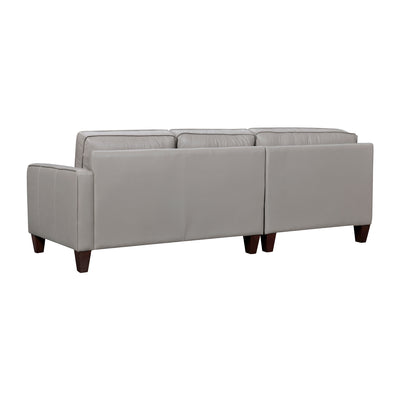 Summit 3 Piece Leather Sectional Sofa