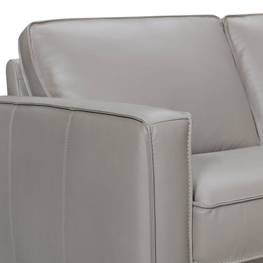 Summit 3 Piece Leather Sectional Sofa