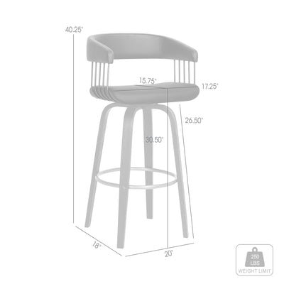 Topanga Upholstered Barstool