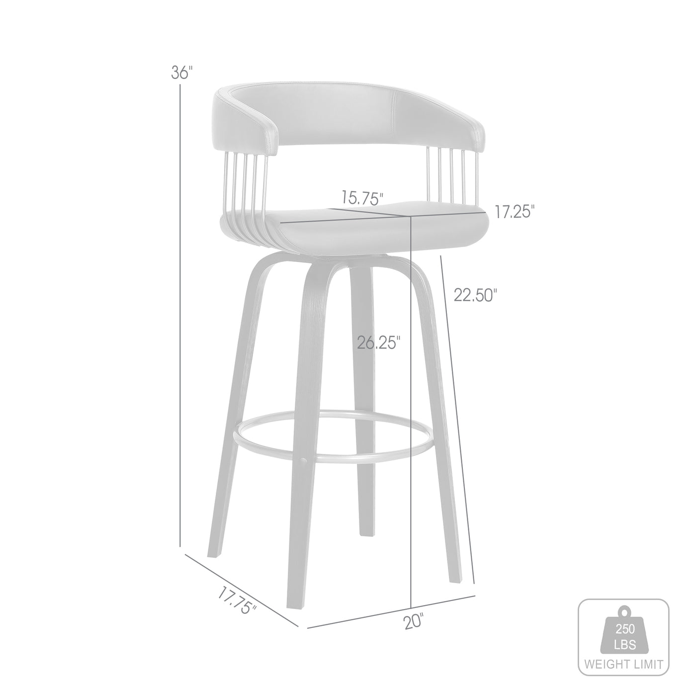Topanga Upholstered Barstool