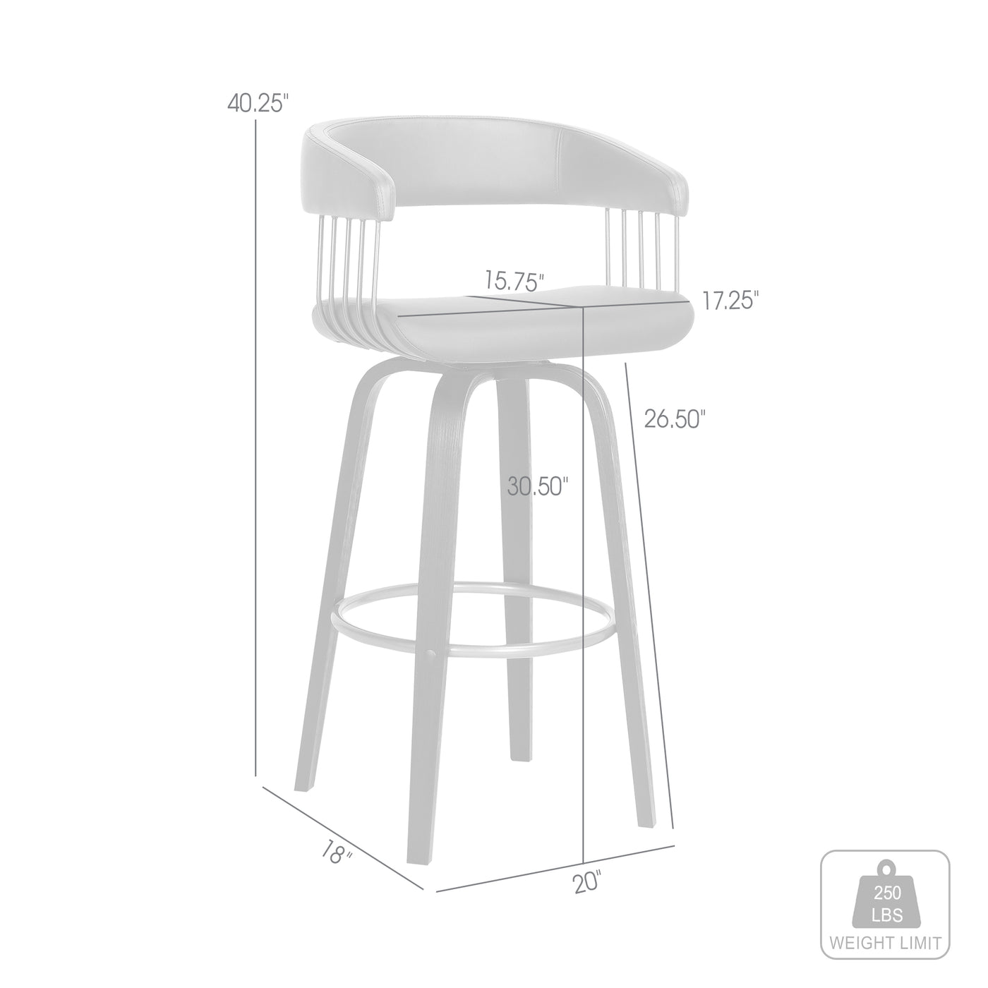 Topanga Upholstered Barstool