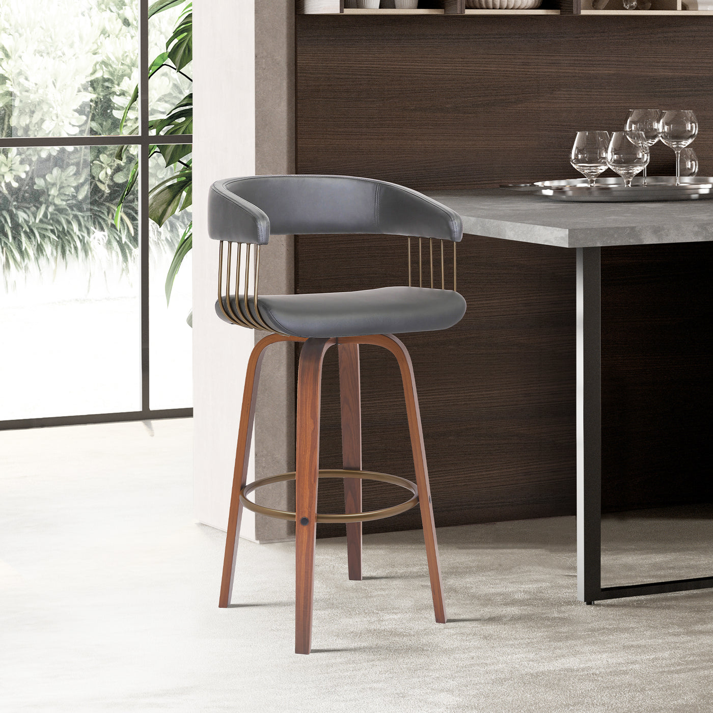 Topanga Upholstered Barstool