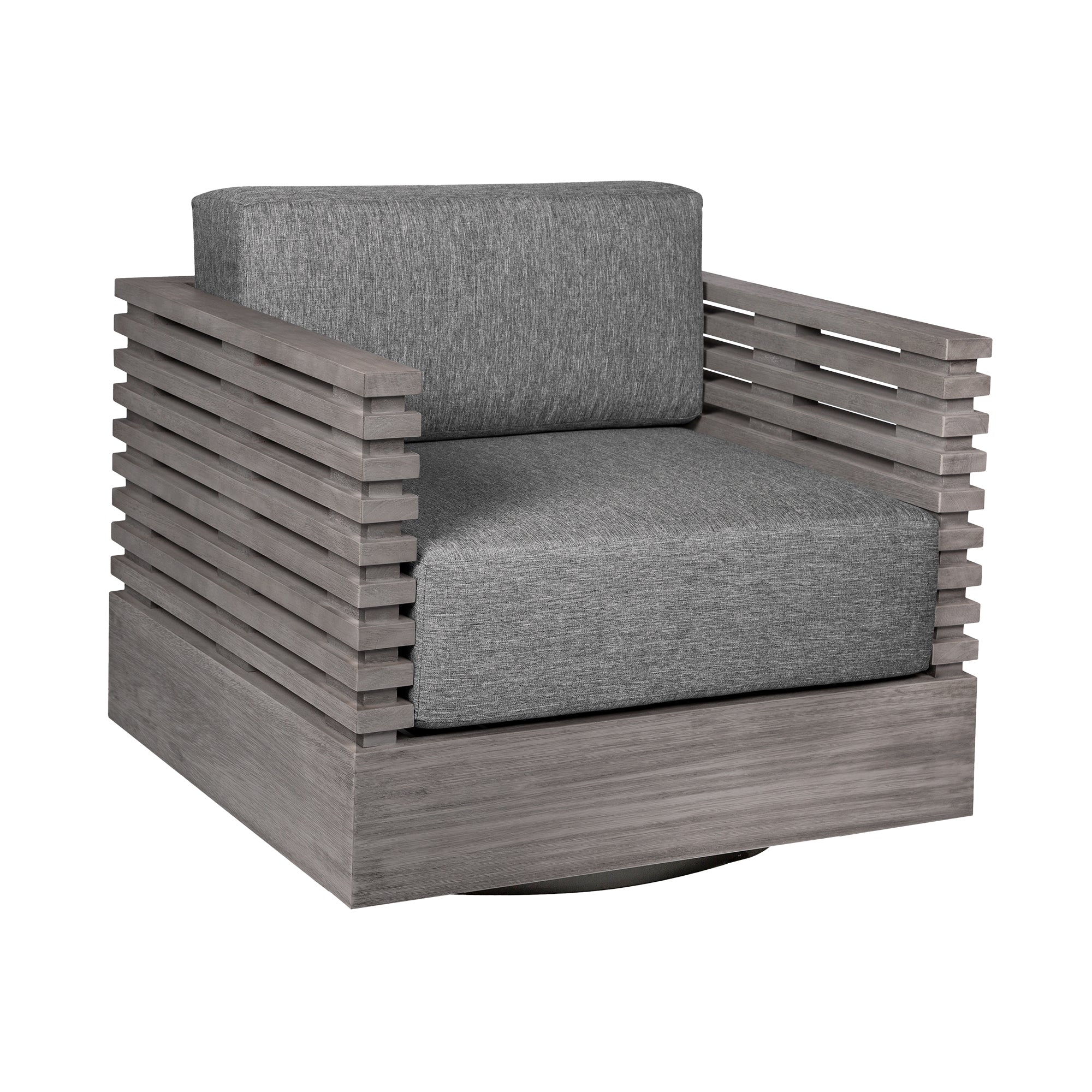 Vivid Outdoor Swivel Chair Armen Living