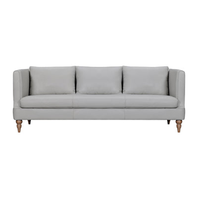 Vincenza 85 in. Leather Sofa
