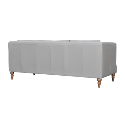 Vincenza 85 in. Leather Sofa