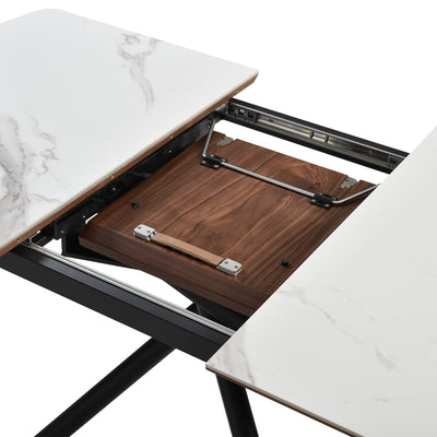 Alora and Susie Extendable 5 Piece Dining Set