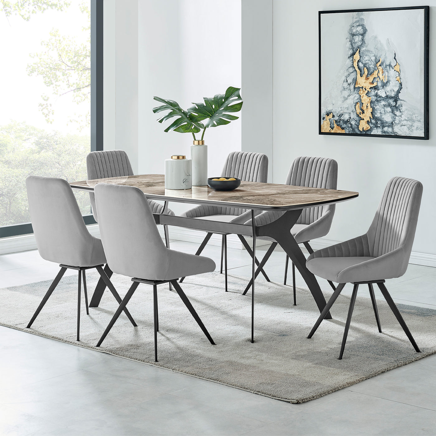 Andes/Alison Dining Set
