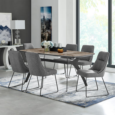 Andes/Quartz Dining Set