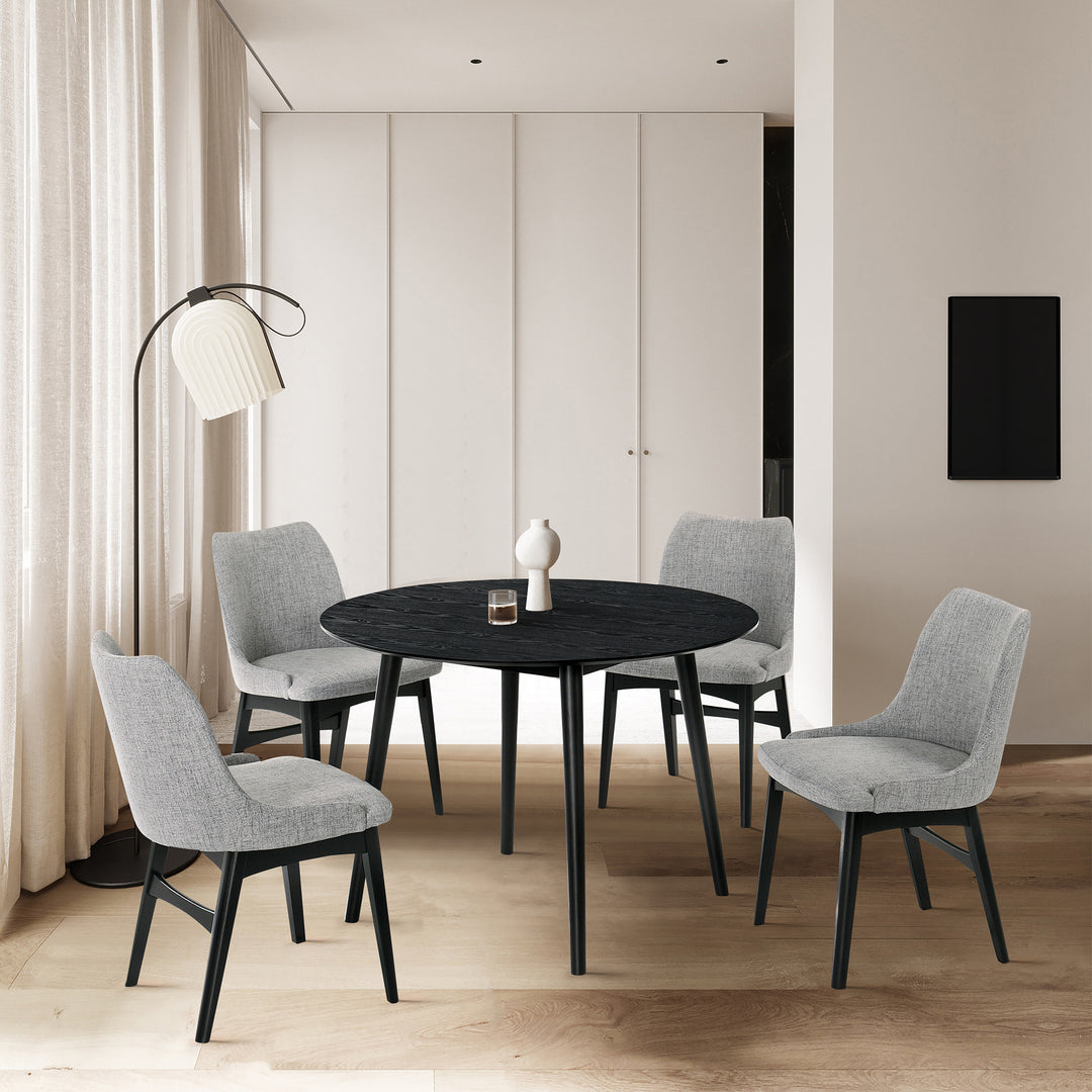 Arcadia and Azalea 42 in. 5-Piece Dining Set