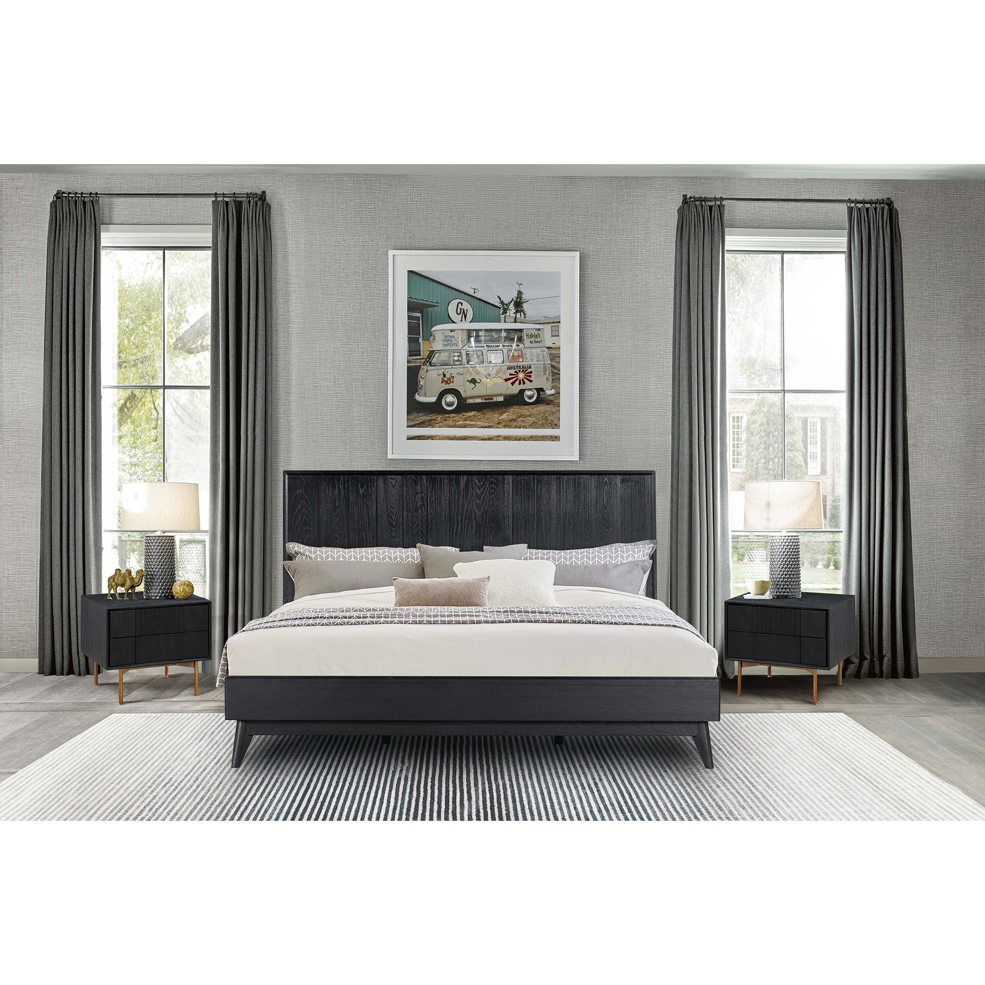 armen living Carnaby 3pc Bedroom Set