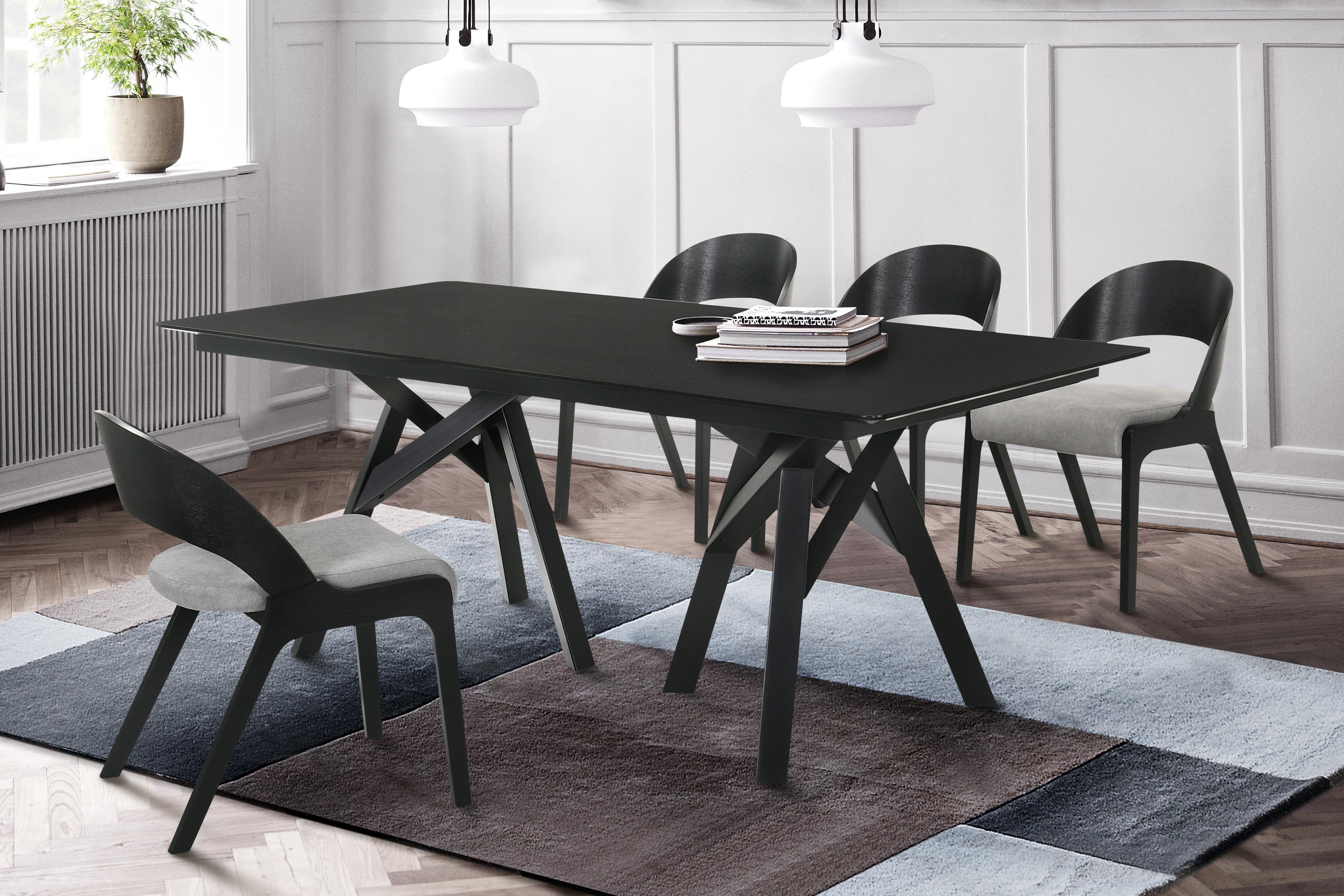 armen living Cortina& Polly Dining Set