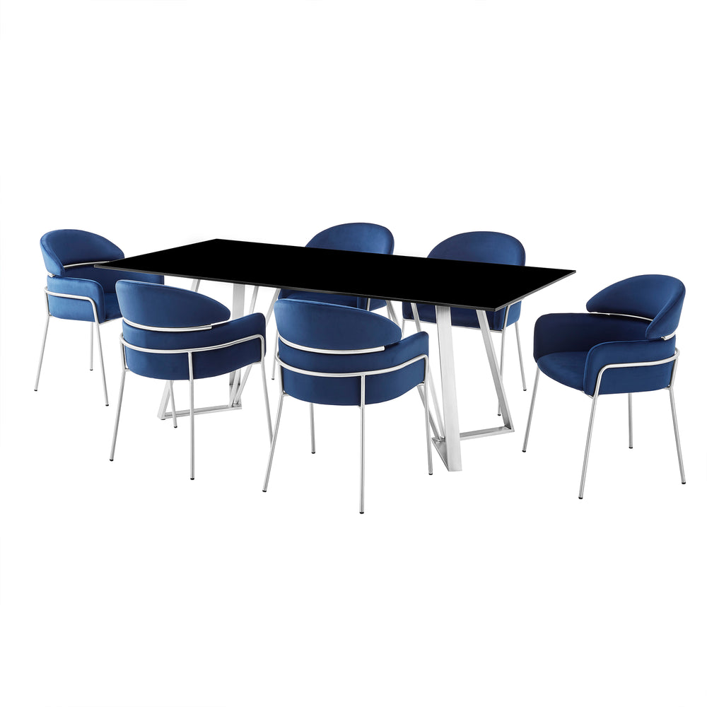 Cressida& Portia 7 Piece Dining Set