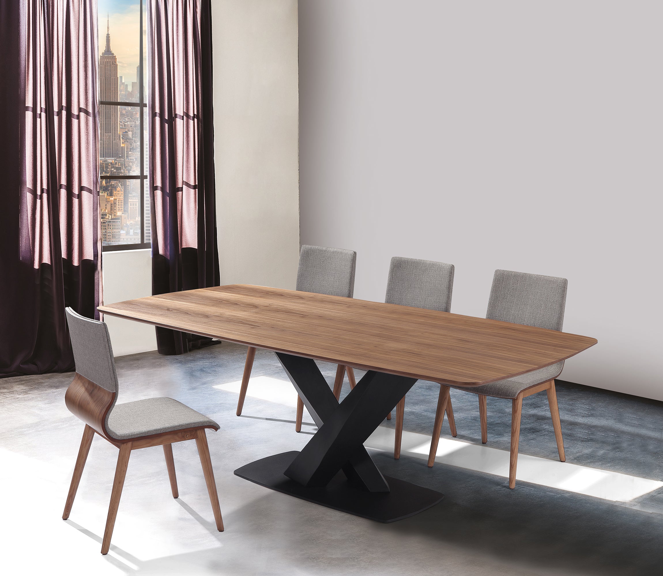 armen living Everett Dining Set