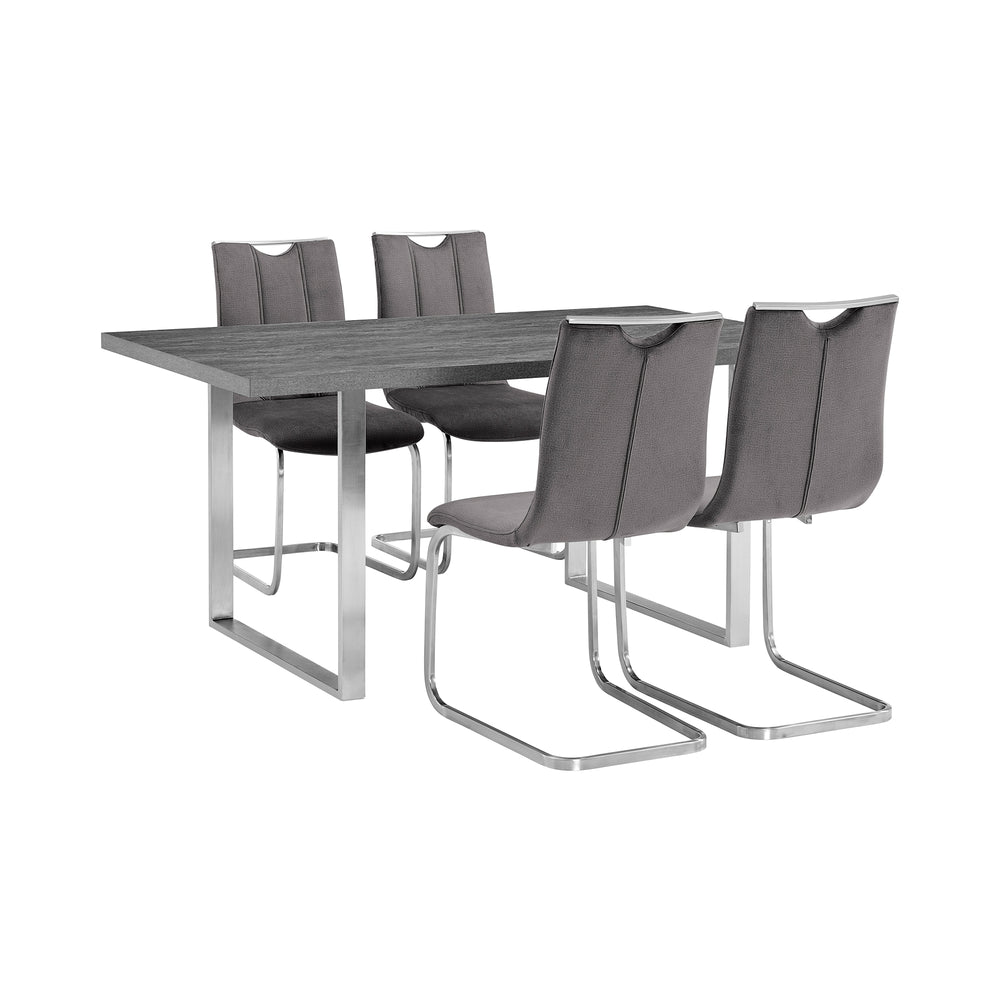 Fenton and Pacific 5-Piece Dining Set