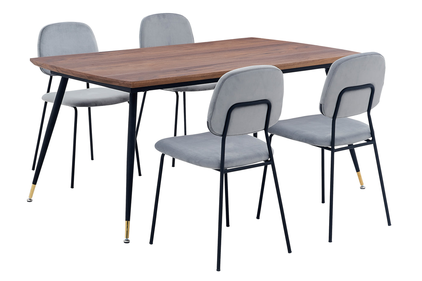Messina and Lucy 5-Piece Dining Set