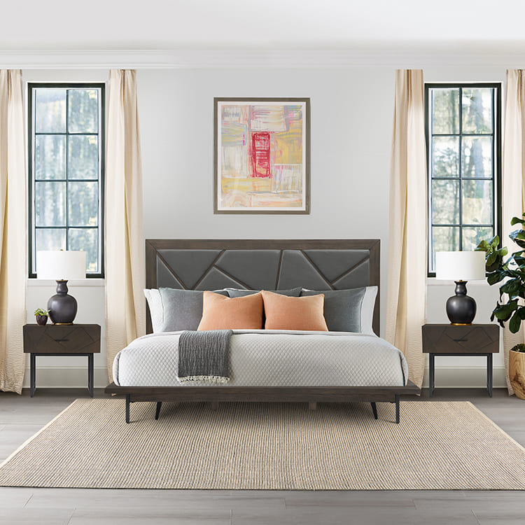 armen living Marquis 3 Piece Bedroom Set
