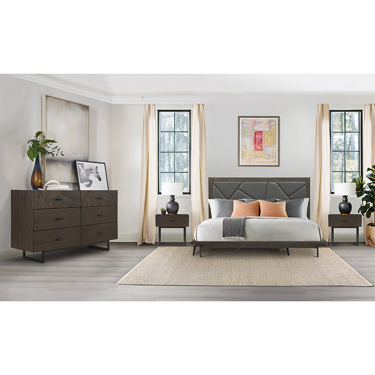 armen living Marquis 4 Piece Bedroom Set