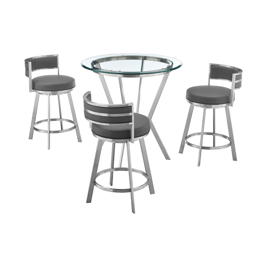 Naomi & Roman 4 PC Dining Set