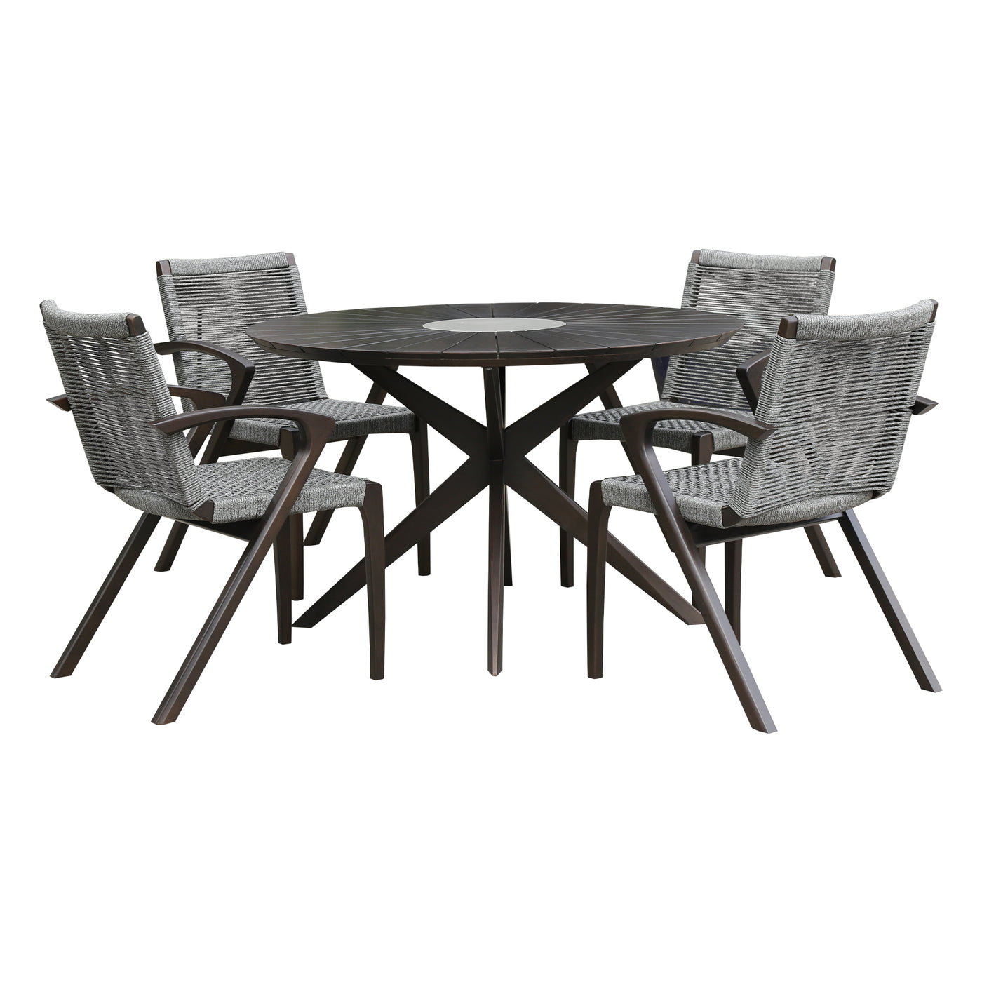 Oasis and Brielle Outdoor Dining Set