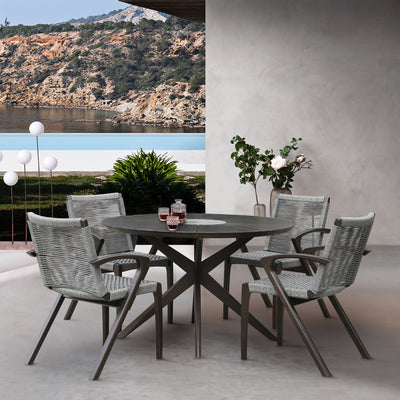 Oasis and Brielle Outdoor Dining Set