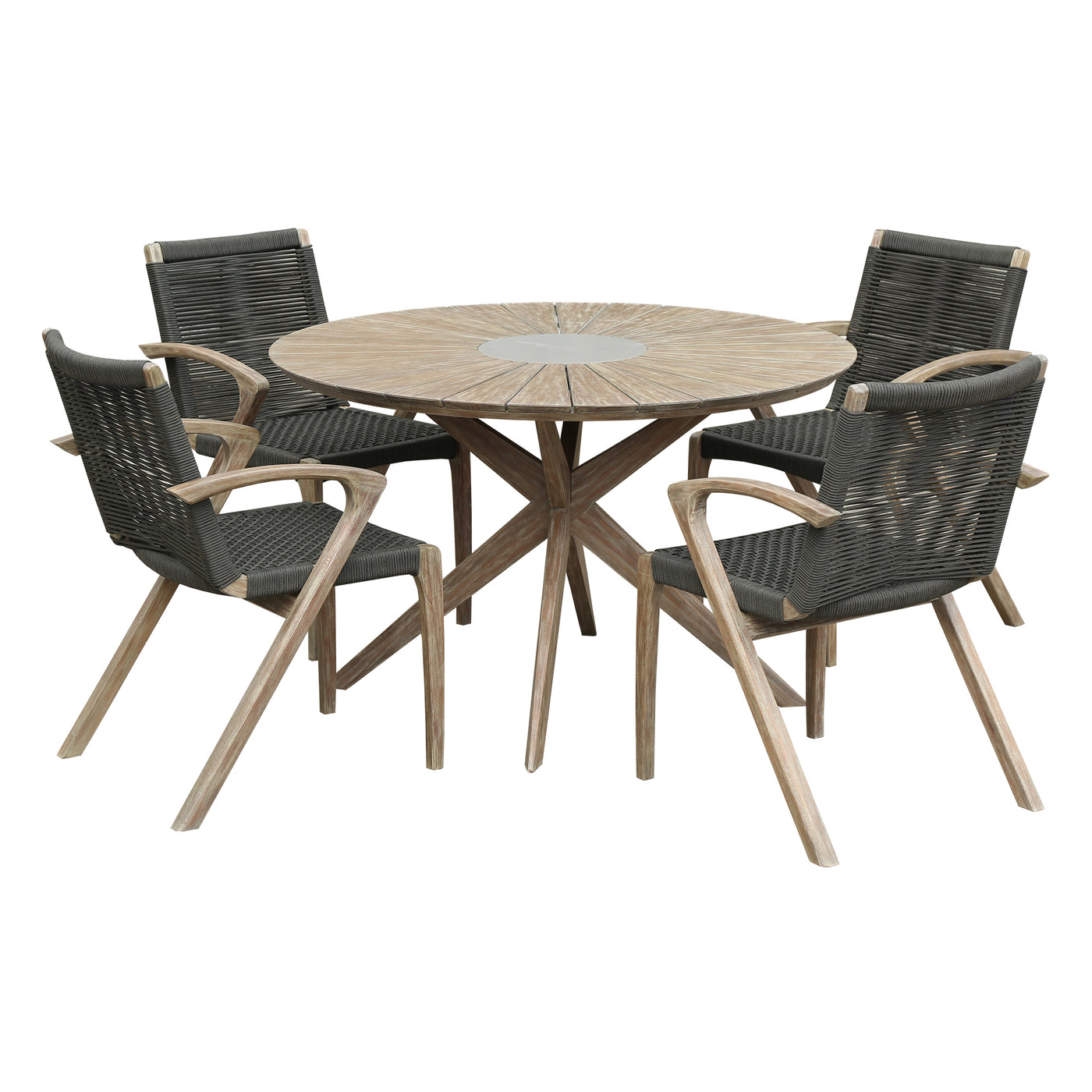 Oasis and Brielle Outdoor Dining Set