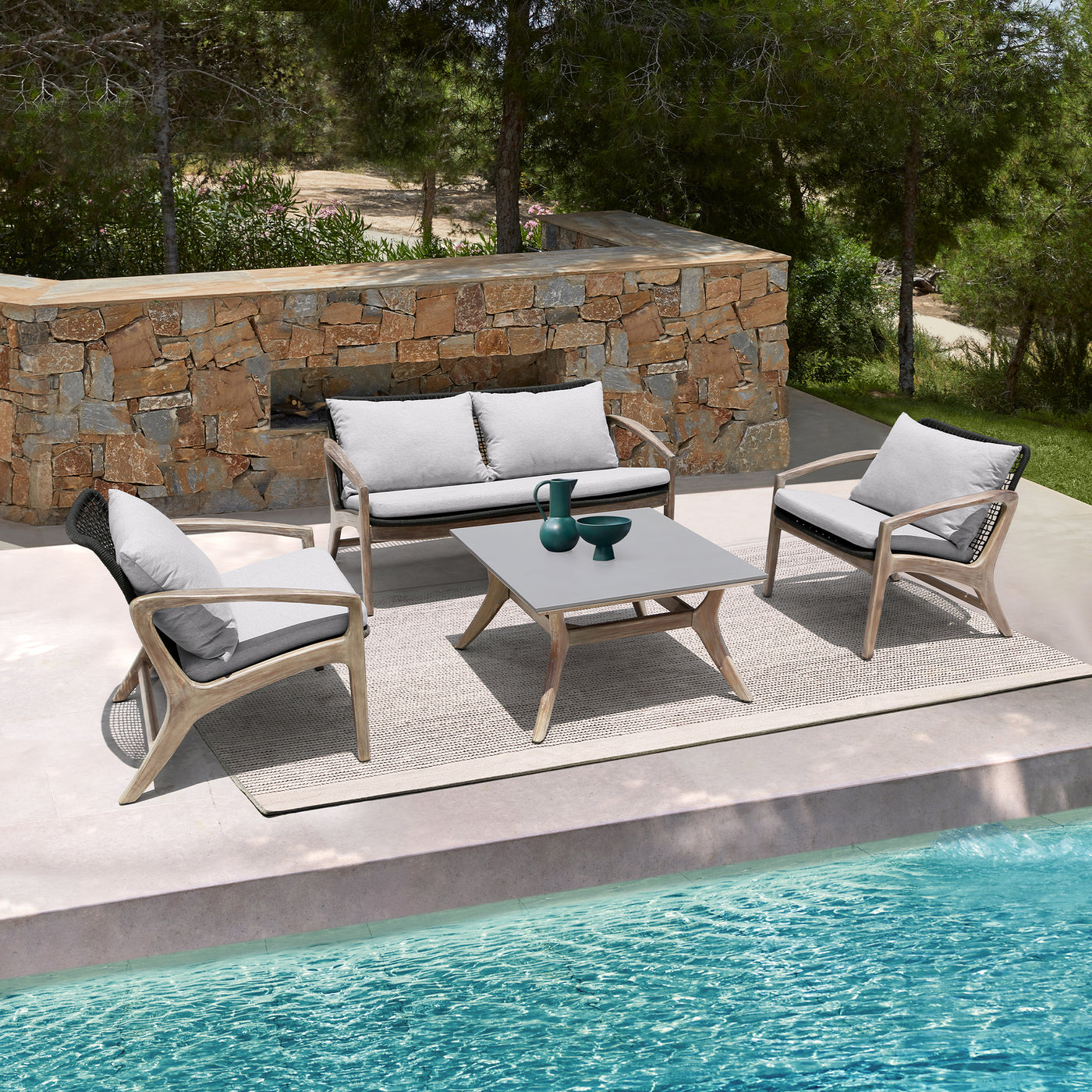 Beckham Outdoor Conversation Set
