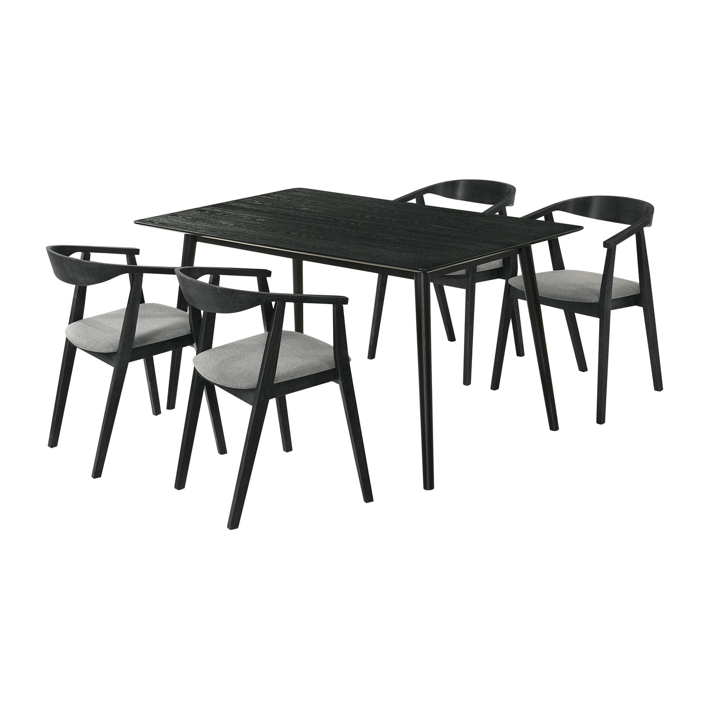 Westmont Santana 5 Piece Wood Dining Set