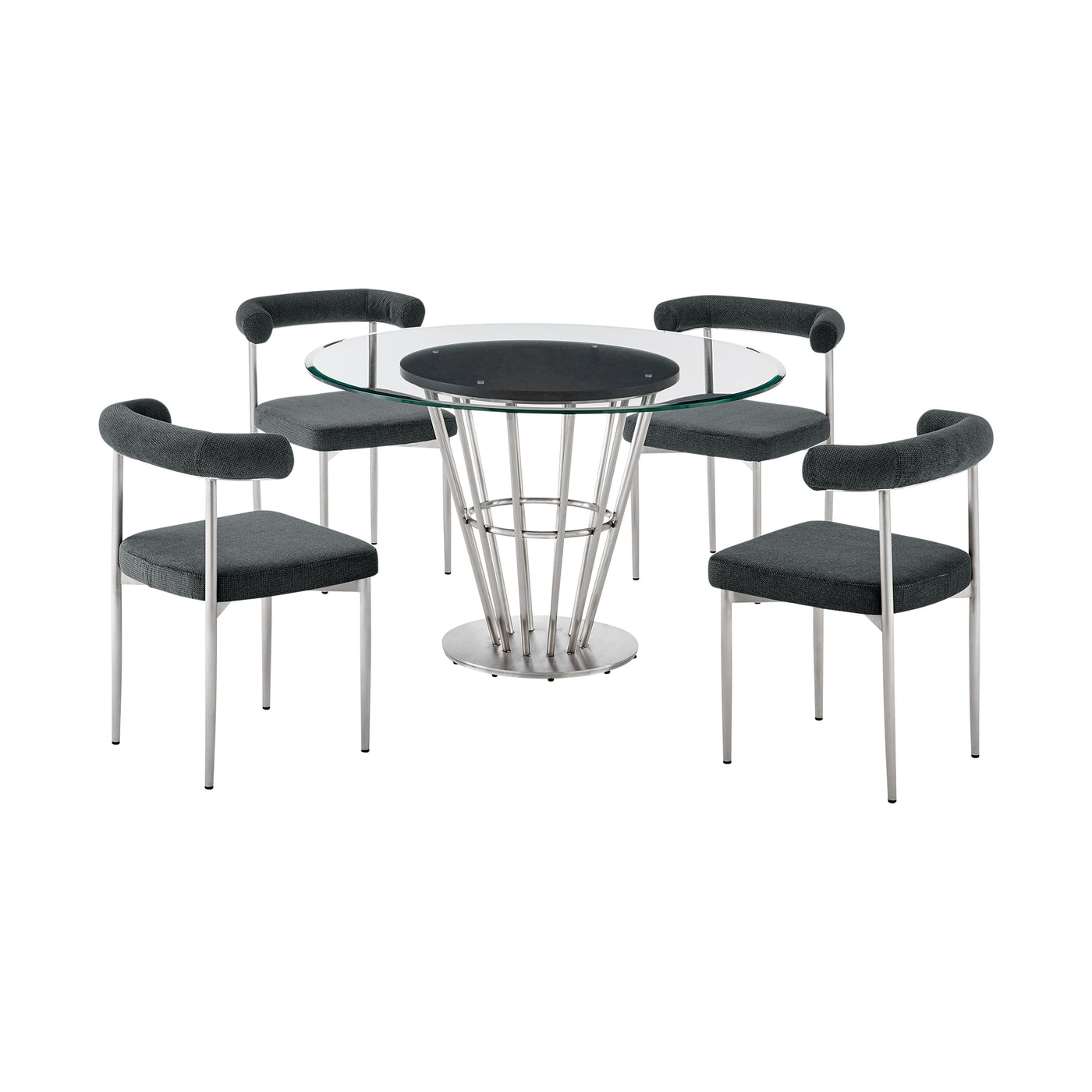 Veronica Shannon 5 Piece Dining Table Set